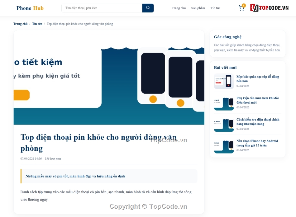 web bán điện thoại,web bán phụ kiện,web bán phụ kiện điện thoại